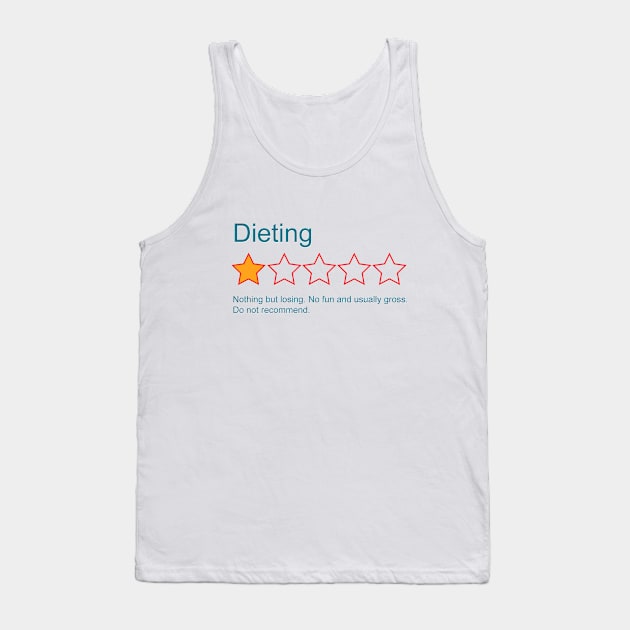 1-Star Rating: Dieting Tank Top by LethalChicken